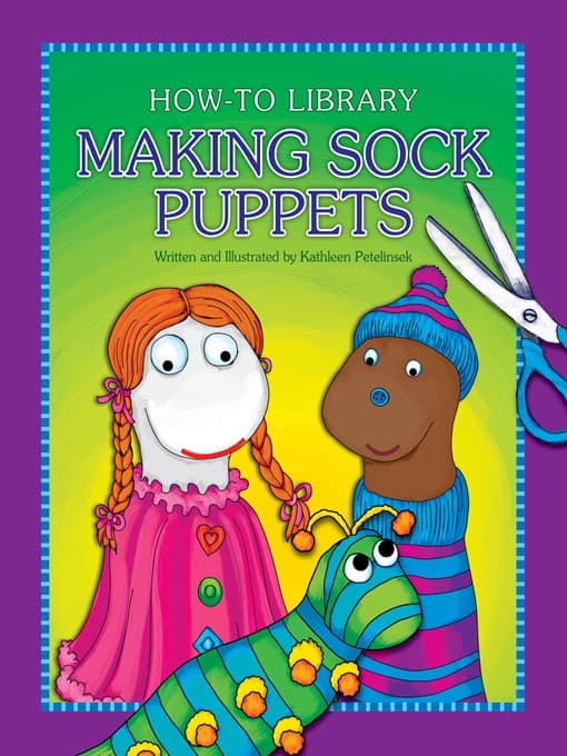 Making sock puppets