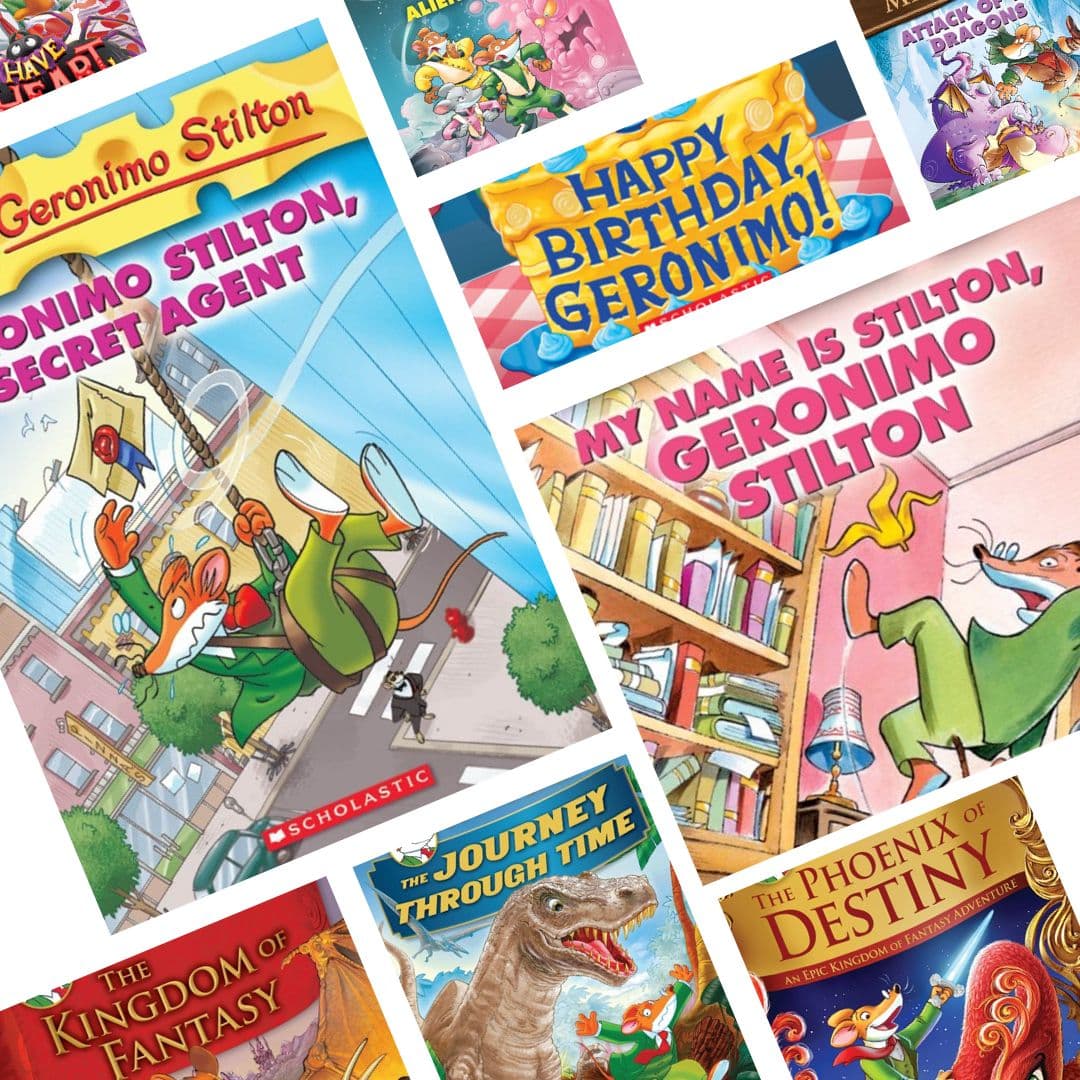 Who created Geronimo Stilton?